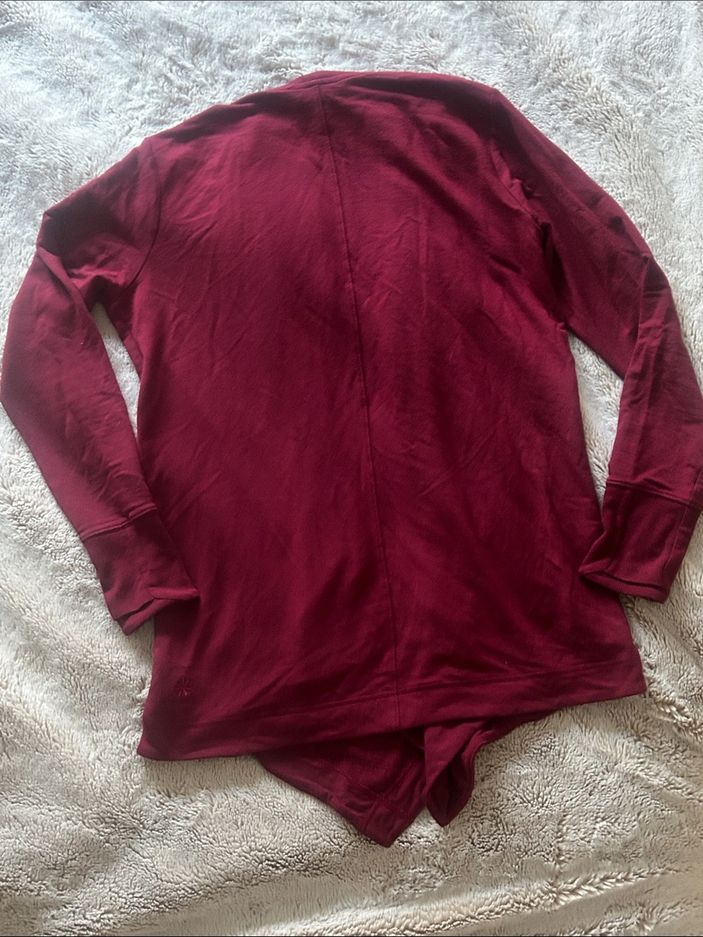 Athleta Pranayama Restore Wrap :: Coffeeberry - Picture 12 of 12